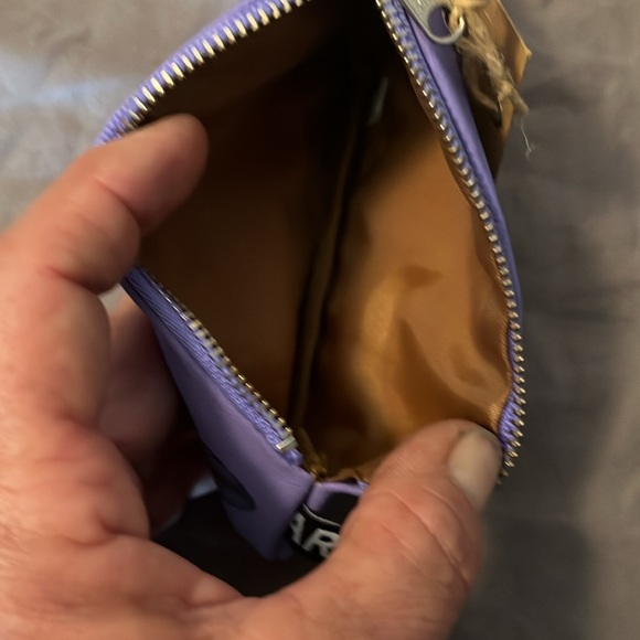 NWT Fauna Pouch Areaware purple cat coin purse - Picture 3 of 5